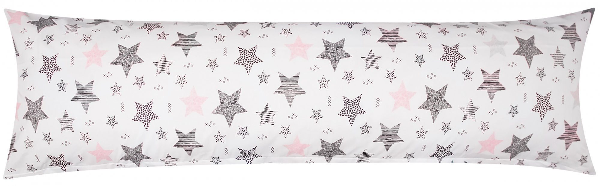 Heubergshop Seitenschläferkissenbezug, (1 Stück), 40x145cm Sterne günstig online kaufen