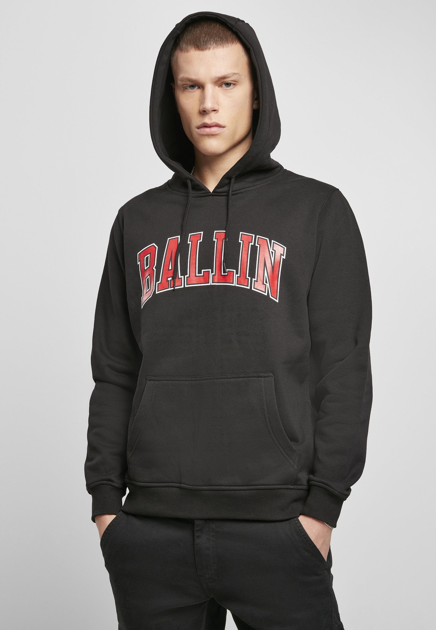 MisterTee Sweater Herren Ballin 23 Hoody (1-tlg)