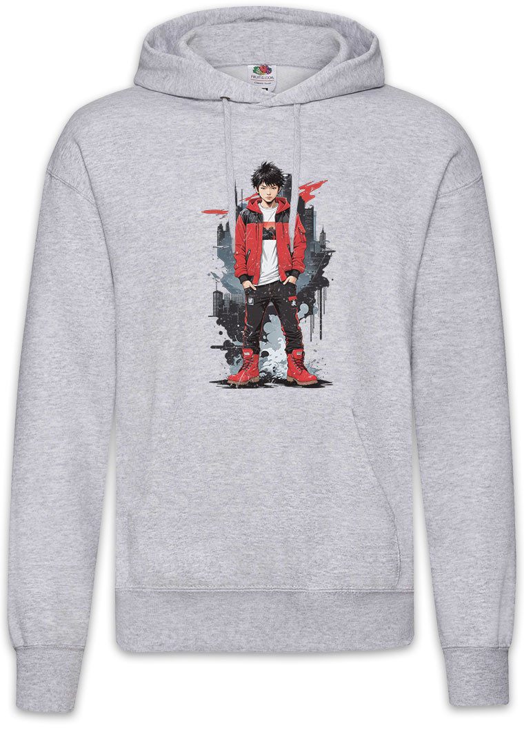 Hoodie Neo-Tokyo Biker Herren Hoodie Kaneda Anime Shotaro Akira Cyberpunk