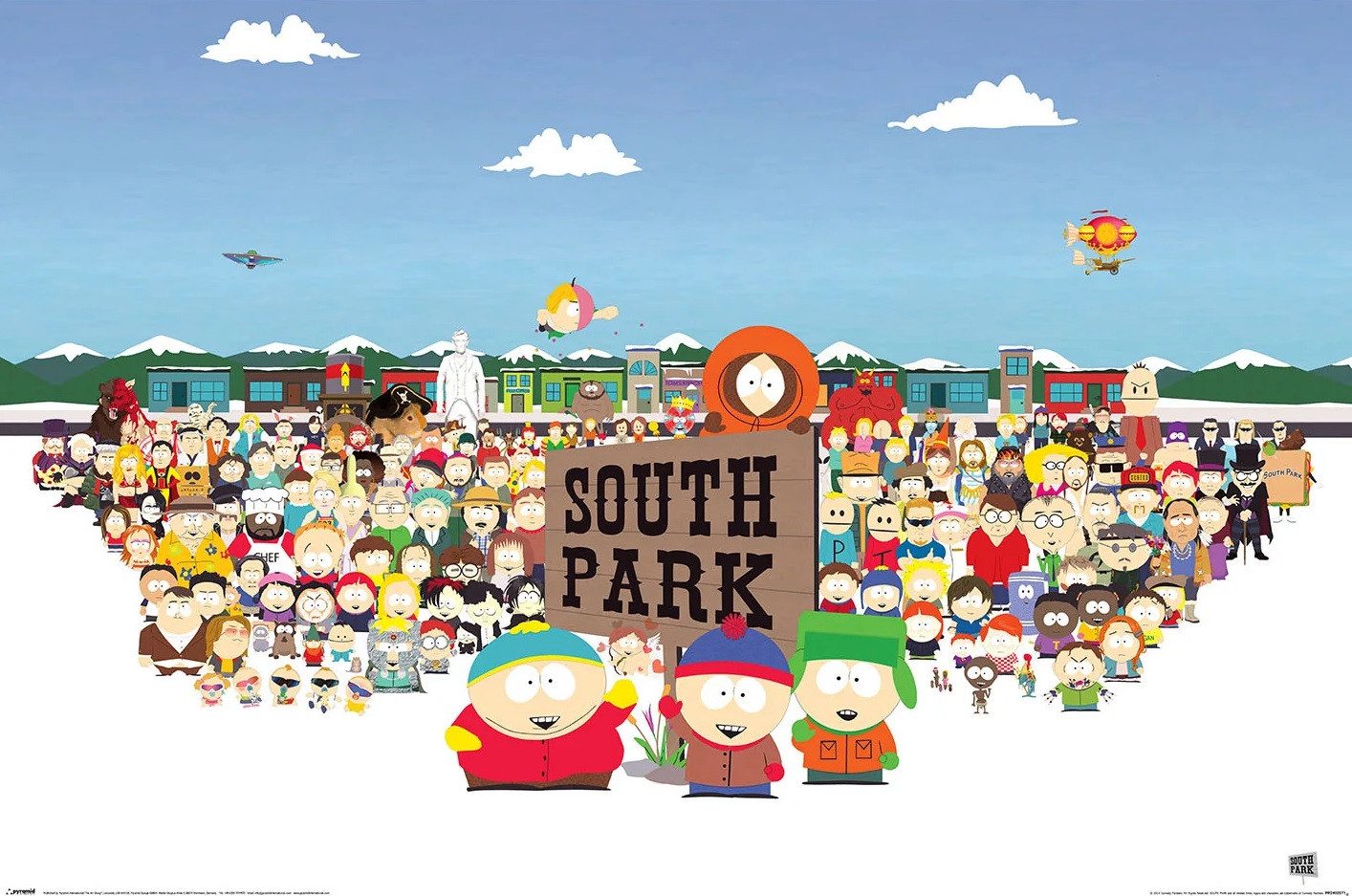 Poster South Park - Characters - Poster 61x91,5 cm