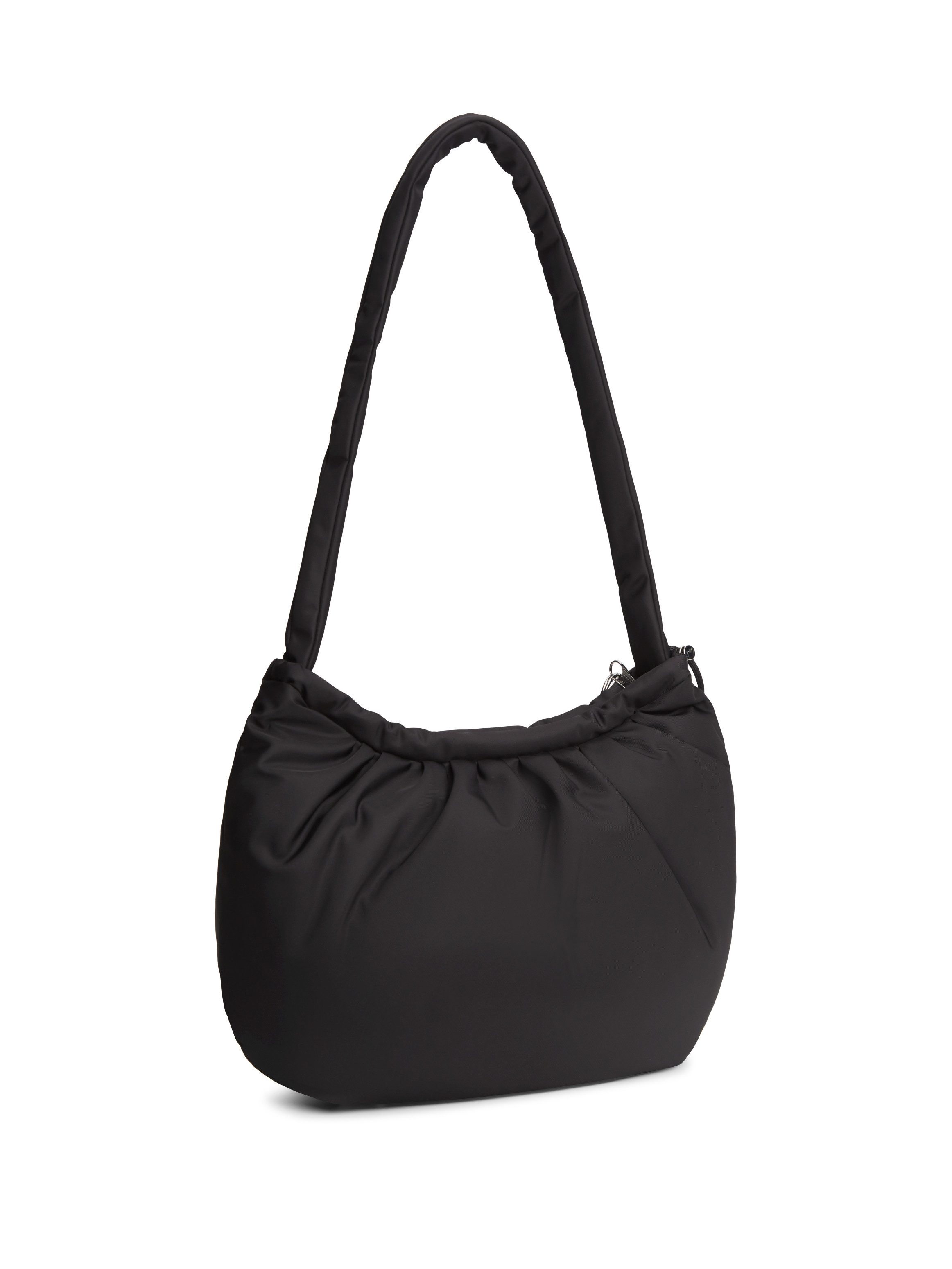 Tommy Jeans Hobo TJW ICON CHARMS HOBO (Set, Abnehmbarer Schlüsselanhänger), Damen Handtasche, Schultertasche mit abnehmbarem Schlüsselanhänger