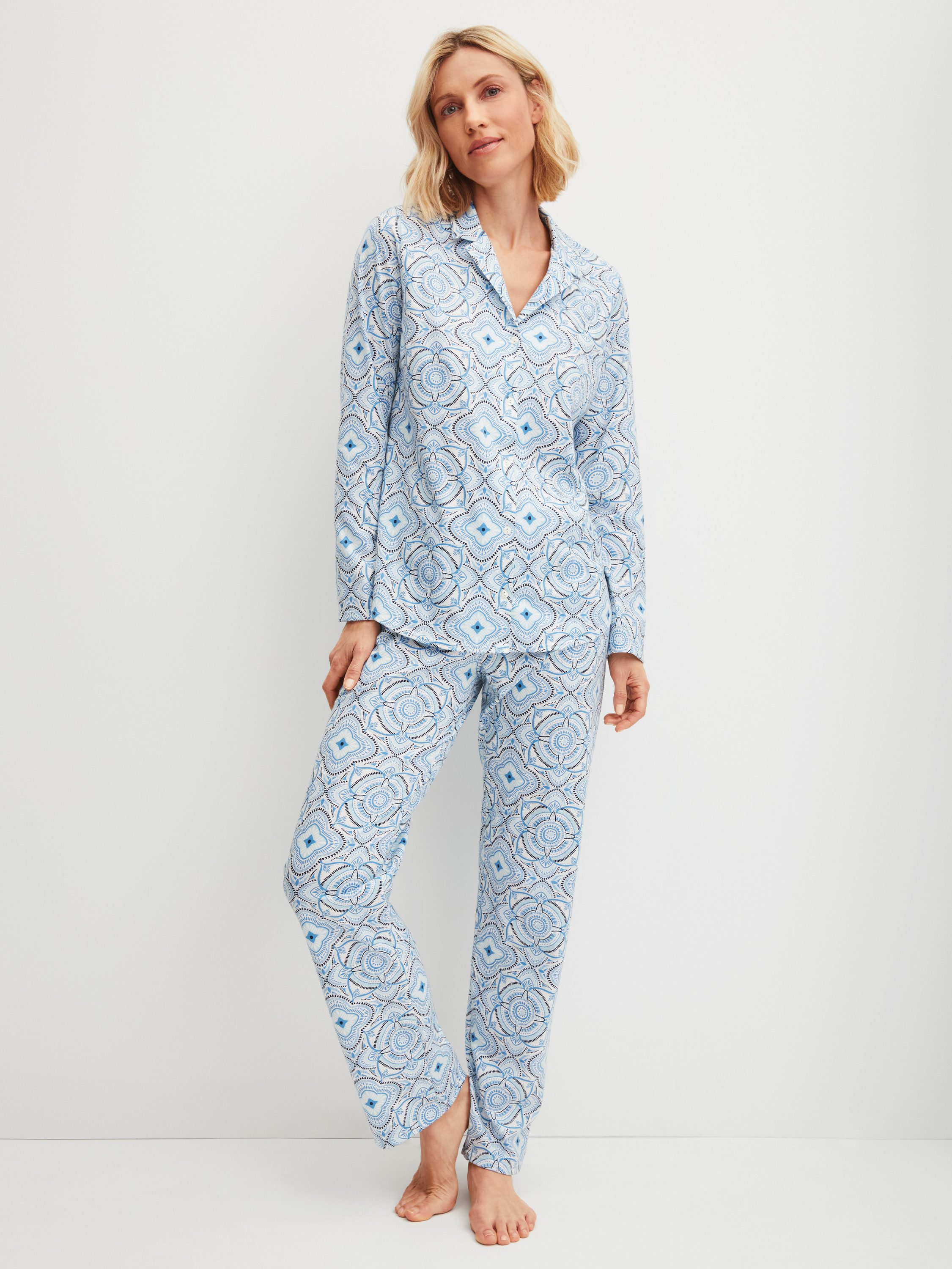 CALIDA Pyjama Cotton Special Damen (2 tlg) günstig online kaufen