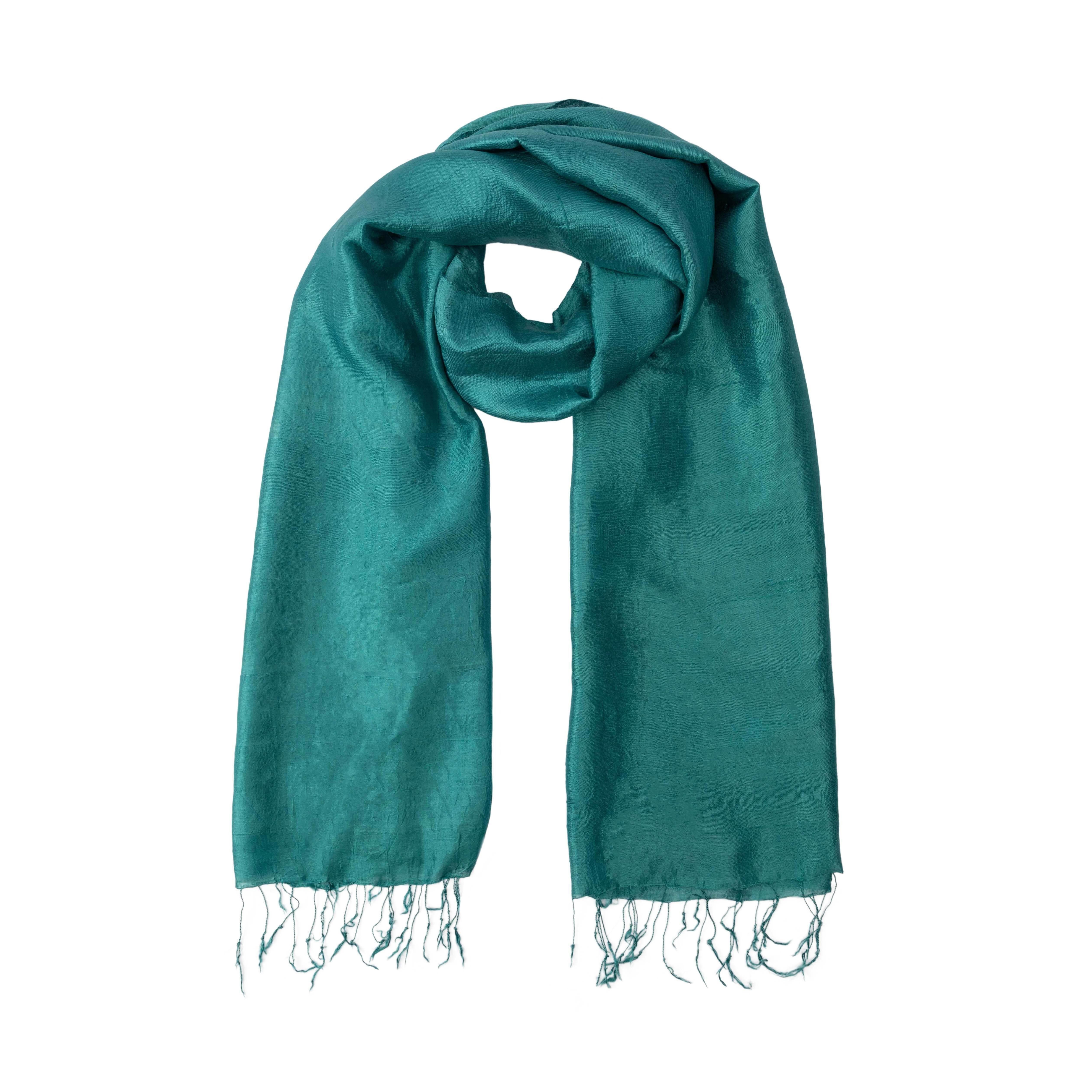Seidenschal Schal, Handmade