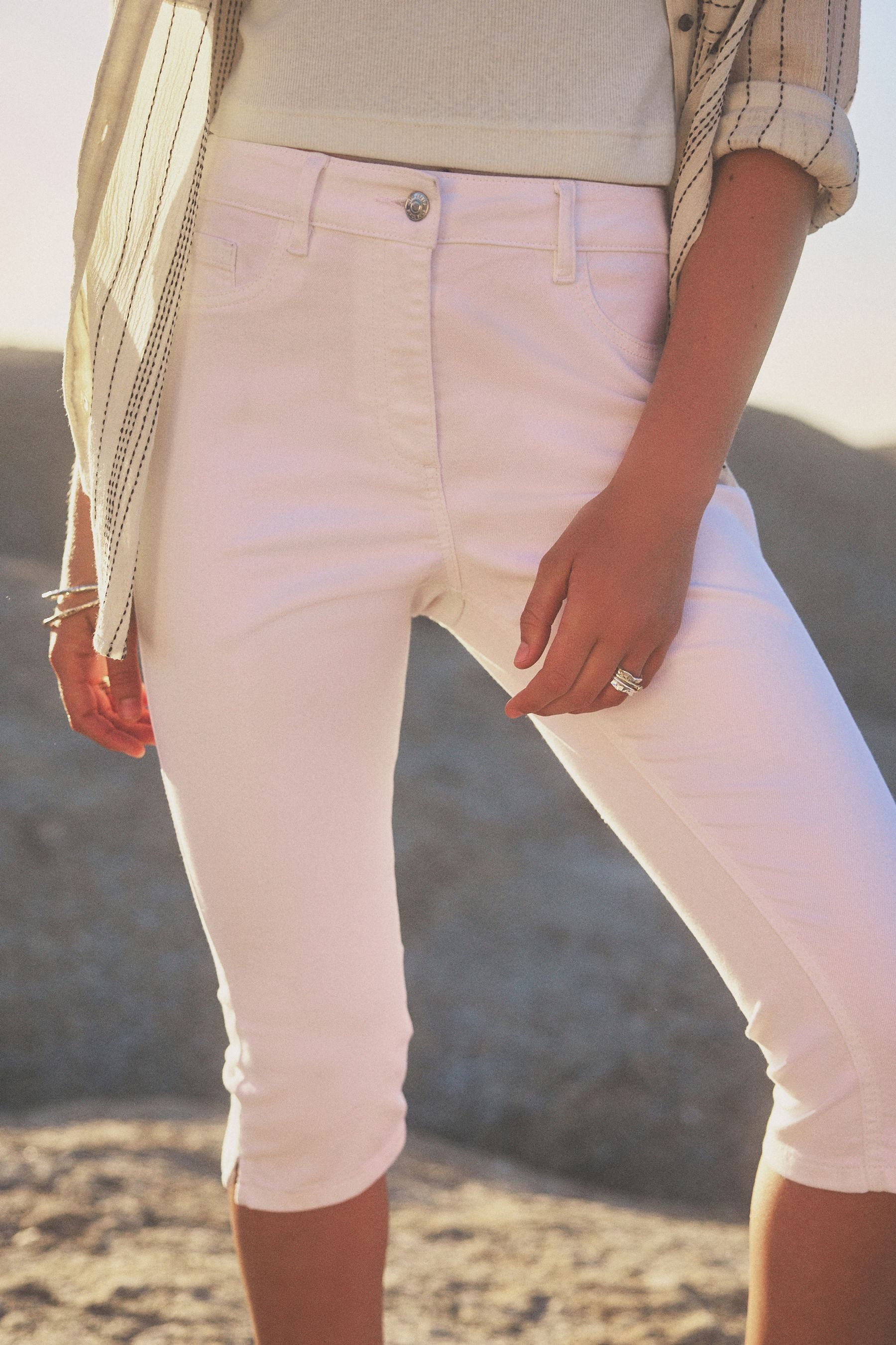 Next Caprijeans Pedal Pusher Cropped-Jeans – günstig online kaufen