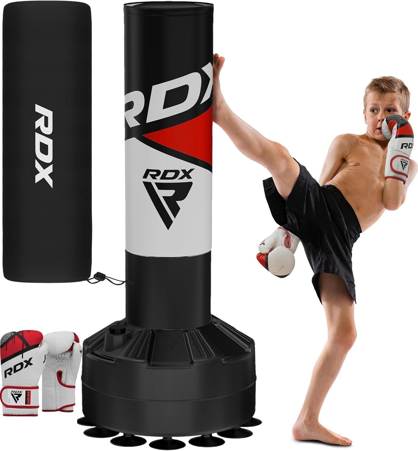 RDX Sports Standboxsack Freistehender Boxsack für Kinder von RDX, Kickboxen 4FT Kinder Boxsack