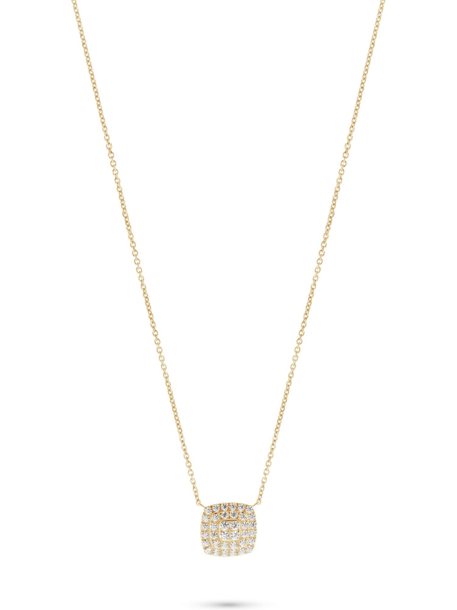 Collier CHRIST Damen-Kette 4 Diamant