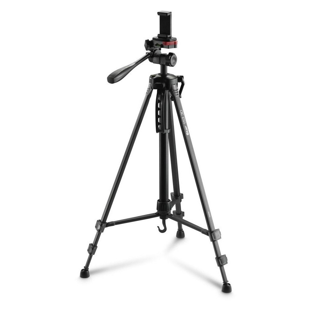 Hama Hama Star 153 3D Stativ schwarz - Kamera Stativ Dreibeinstativ (Robustes 3D-Stativ, leicht und tragbar)