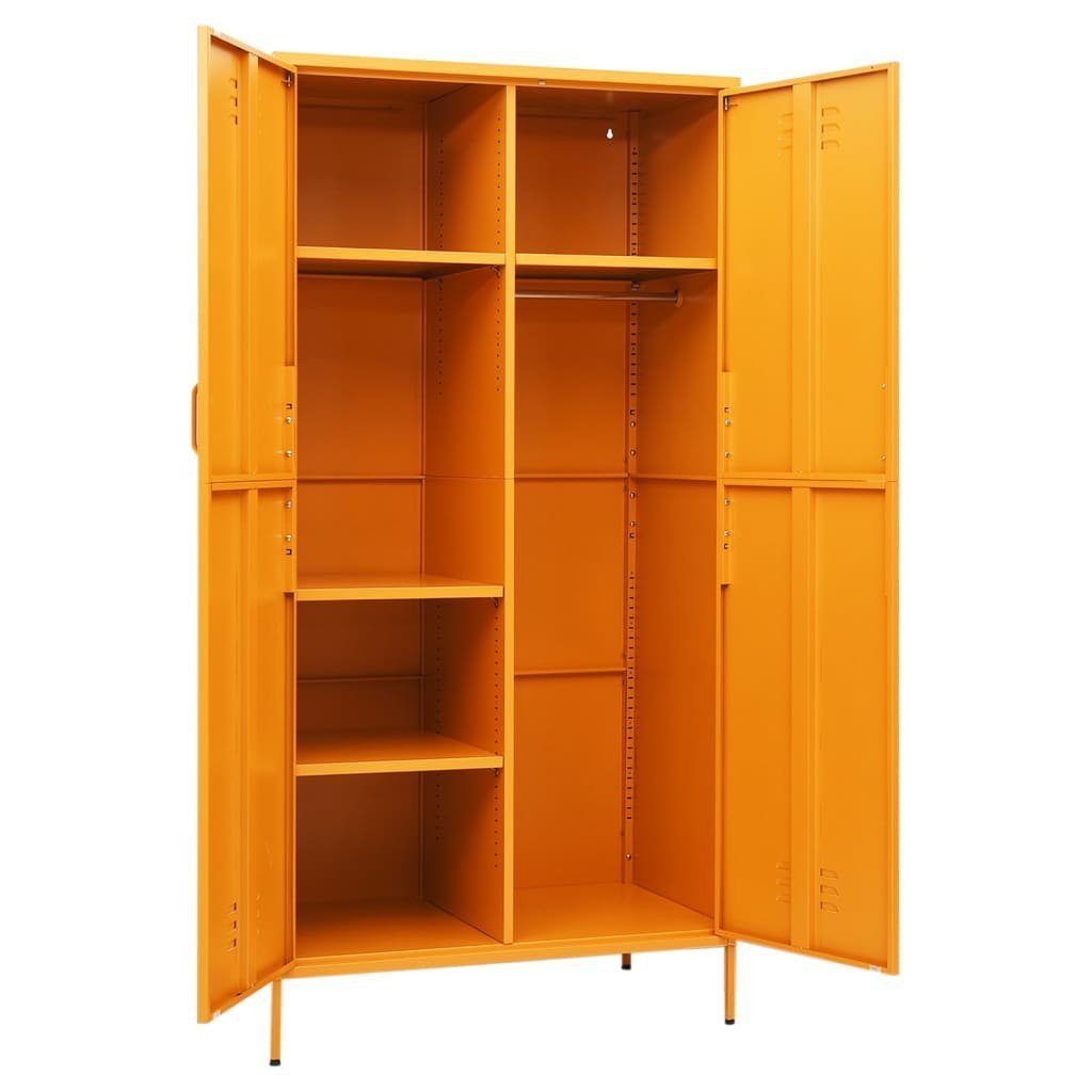 Senfgelb DOTMALL cm x T x x x Kleiderschrank (B Mehrzweckschrank aus H) 50 ist Stahl gefertigt,90 180