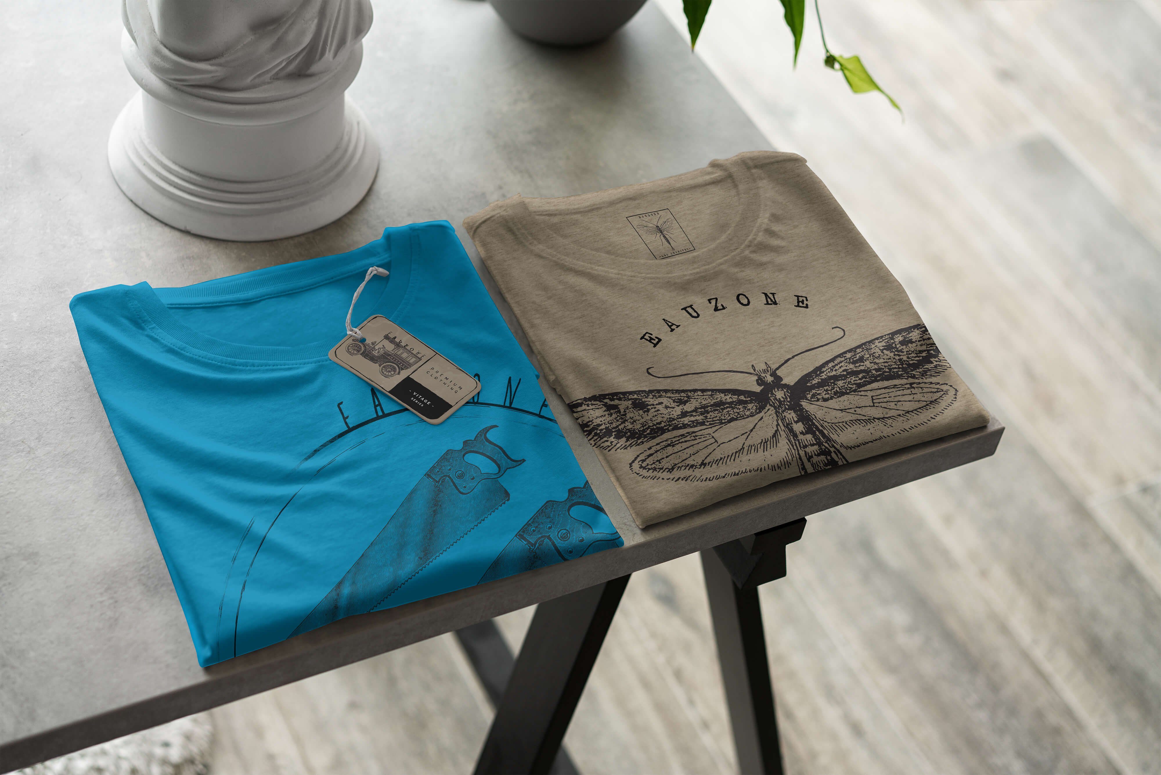 Sinus Vintage T-Shirt Atoll Herren Art Säge T-Shirt