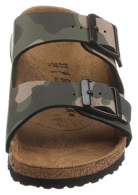 Birkenstock Arizona Kids desert soil camo Pantolette mit zwei verstellbaren Schnallen