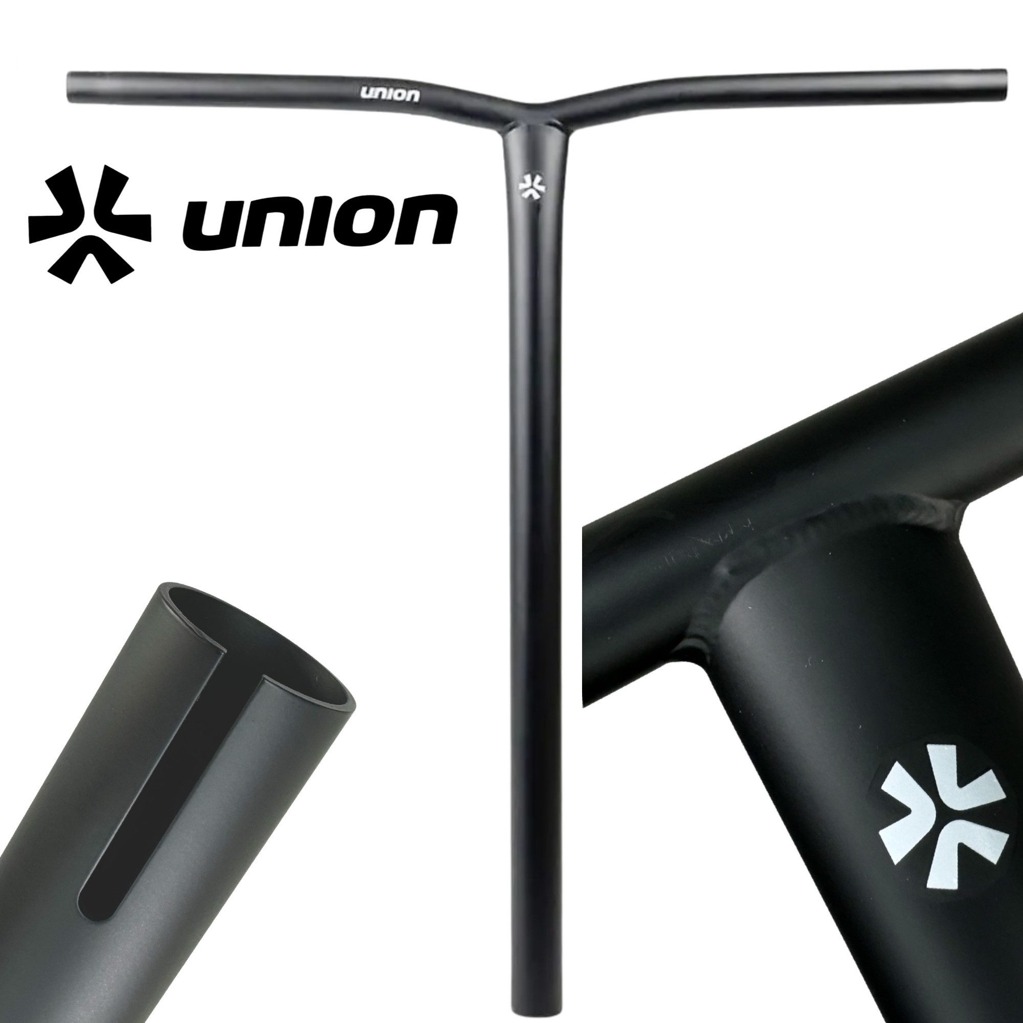 Union Stuntscooter Union Uniq Bend Bar Stunt-Scooter Lenker Oversized HIC Schwarz