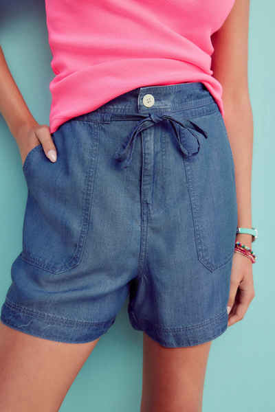 Next Jeansshorts Lyocell Shorts (1-tlg)