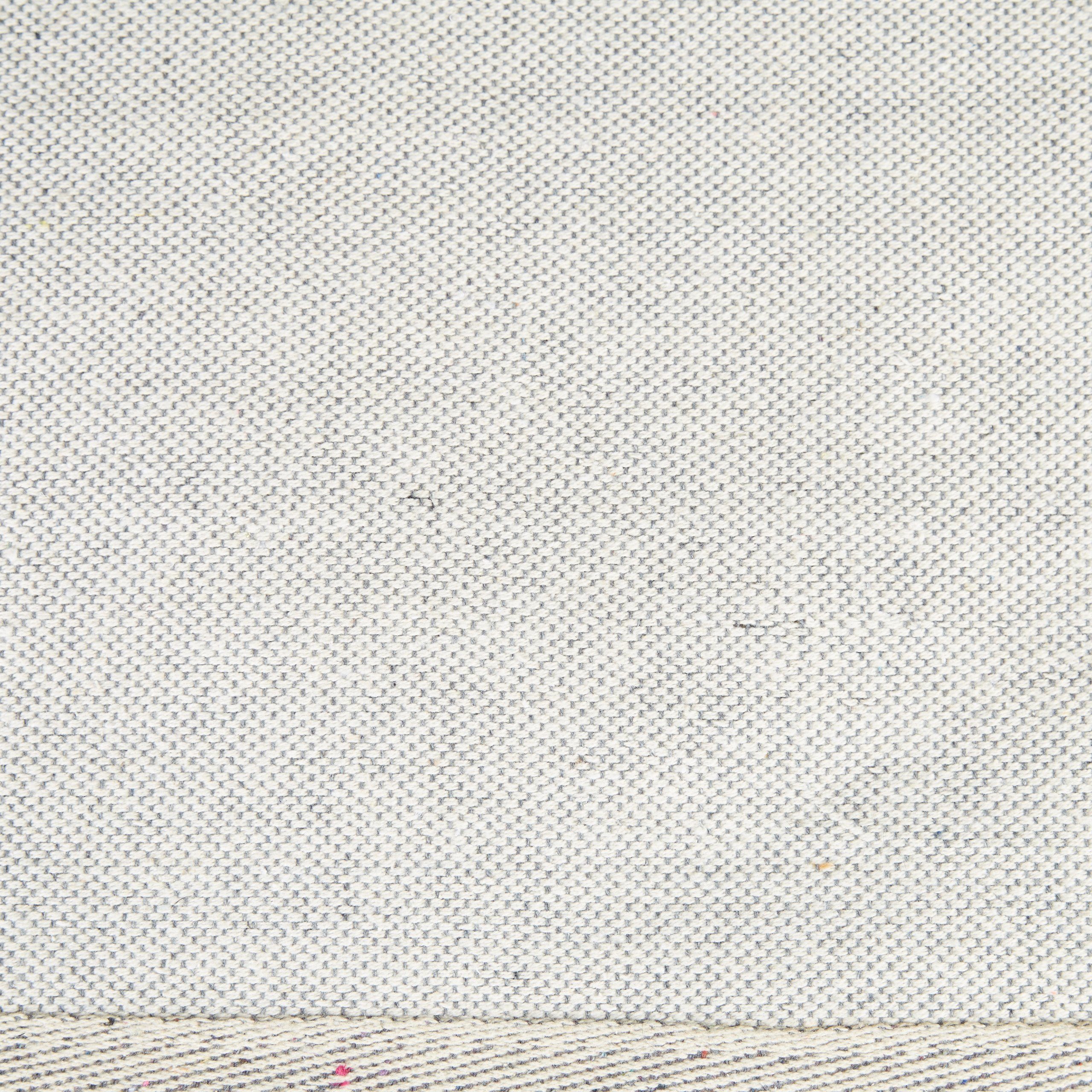 relaxdays Fußmatte Jute Zickzack, Höhe: 10 mm