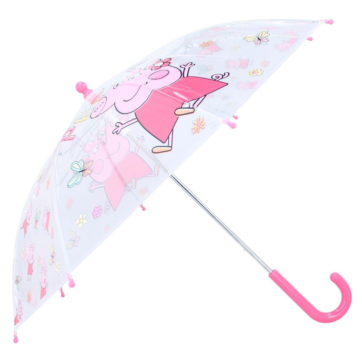 Vadobag Stockregenschirm Kinderschirm Regenschirm Peppa Wutz, Rainy Days