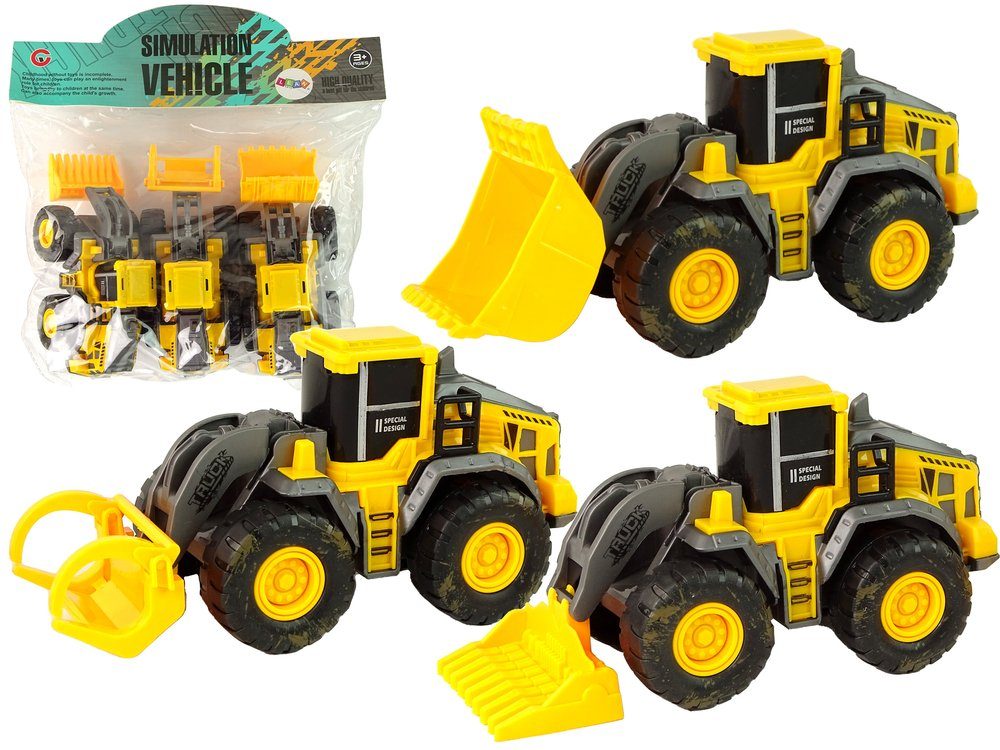 Spielzeug-Auto Set Baufahrzeug Modell Spielzeug Baumaschine Maschinenmodell Fahrzeug