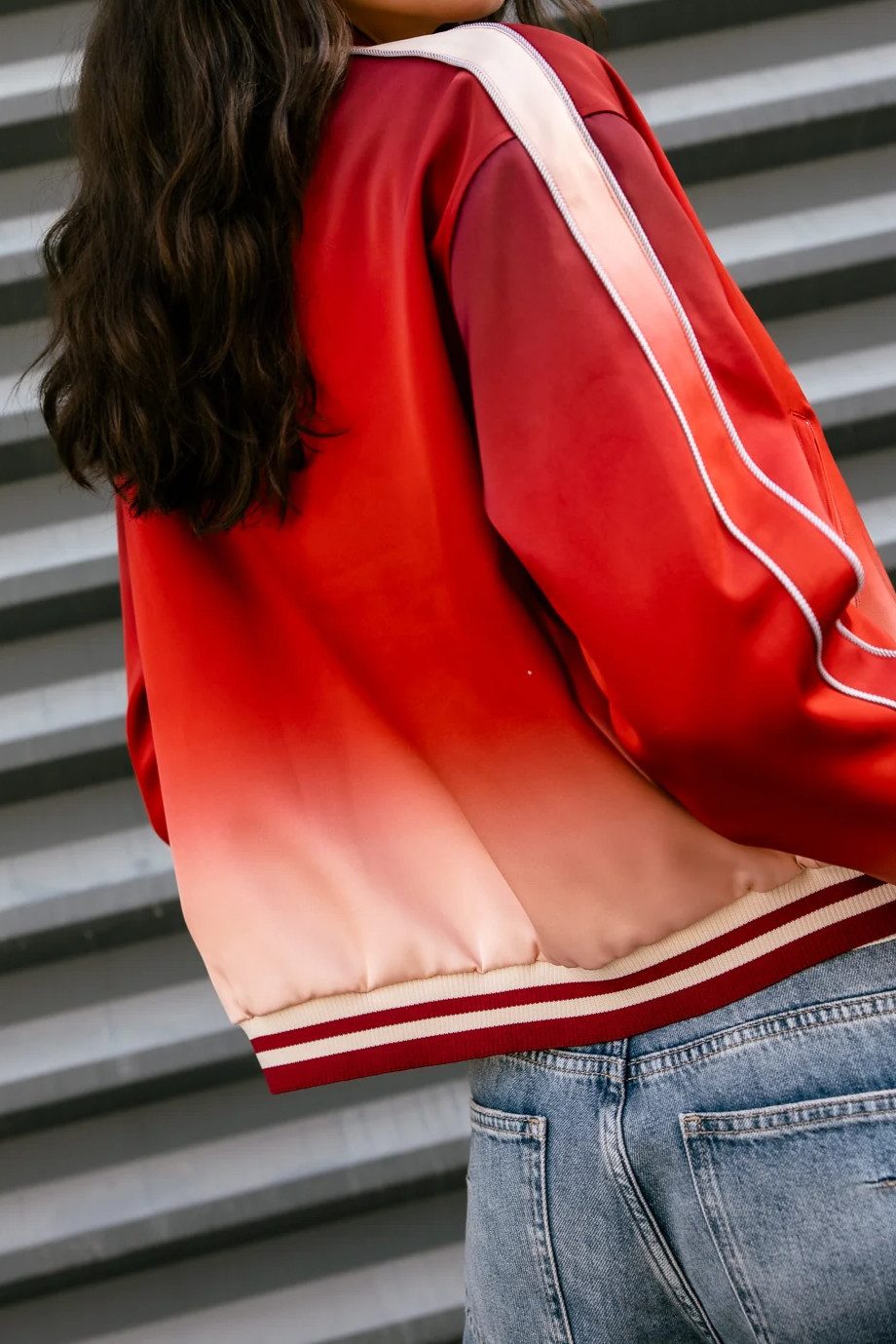 Freeman T. Porter Blouson Troopie Dip Dye Jacke - Bomberjacke Damen - Jacke Damen