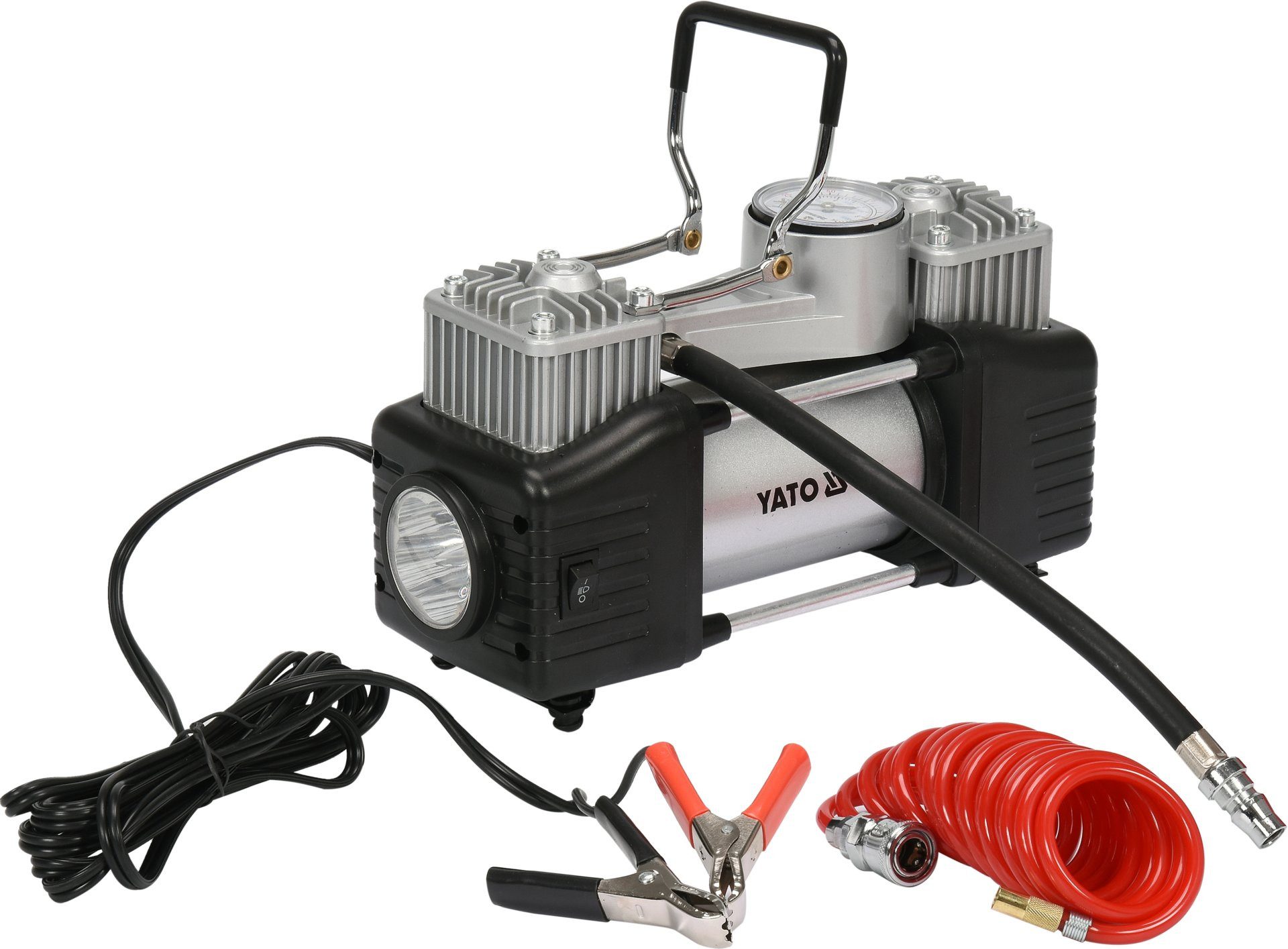 Kompressor Auto-Kompressor mit LED-Lampe, 250W