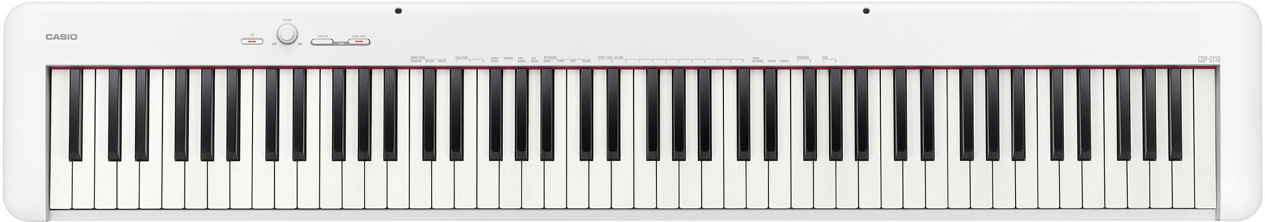 CASIO Digitalpiano CDP-S110WE, mit Pedal