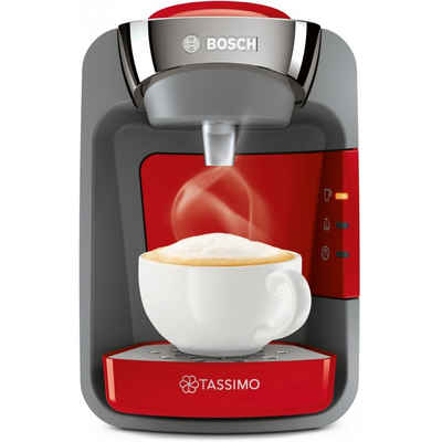 TASSIMO Kapselmaschine Bosch TAS3208 Tassimo Suny - Kapselmaschine - rot/anthrazit