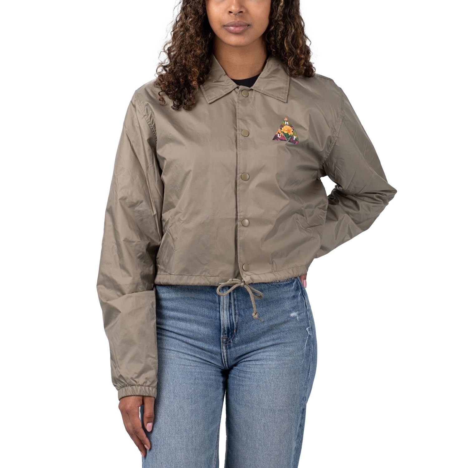 HUF Allwetterjacke HUF New Dawn Triple Triangle Crop Jacket