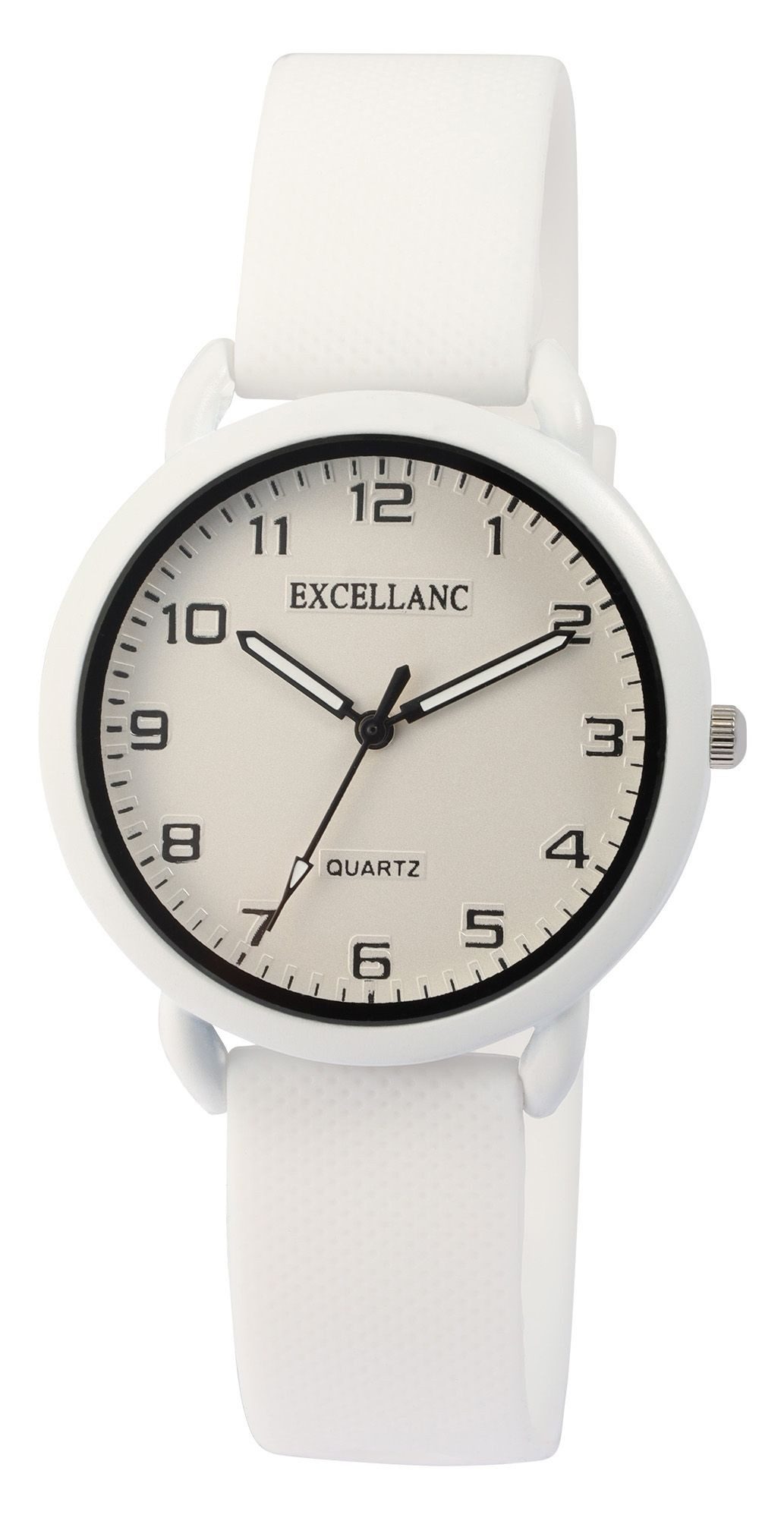 Excellanc Quarzuhr 1500007 mit Silikonarmband, Mineralglas, günstig online kaufen