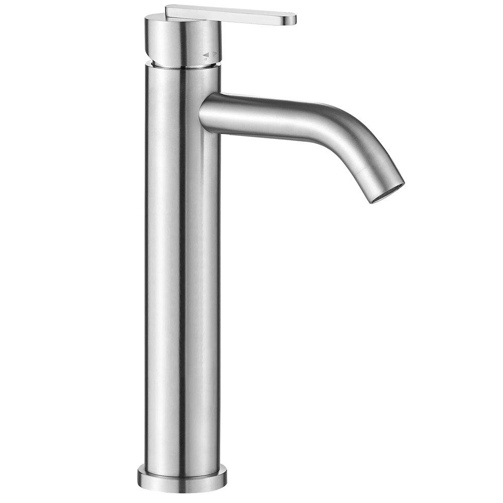 wohnwerk.idee Badarmatur Waschbeckenarmatur Einhebelmischer für Aufsatzwaschbecken Wasserhahn