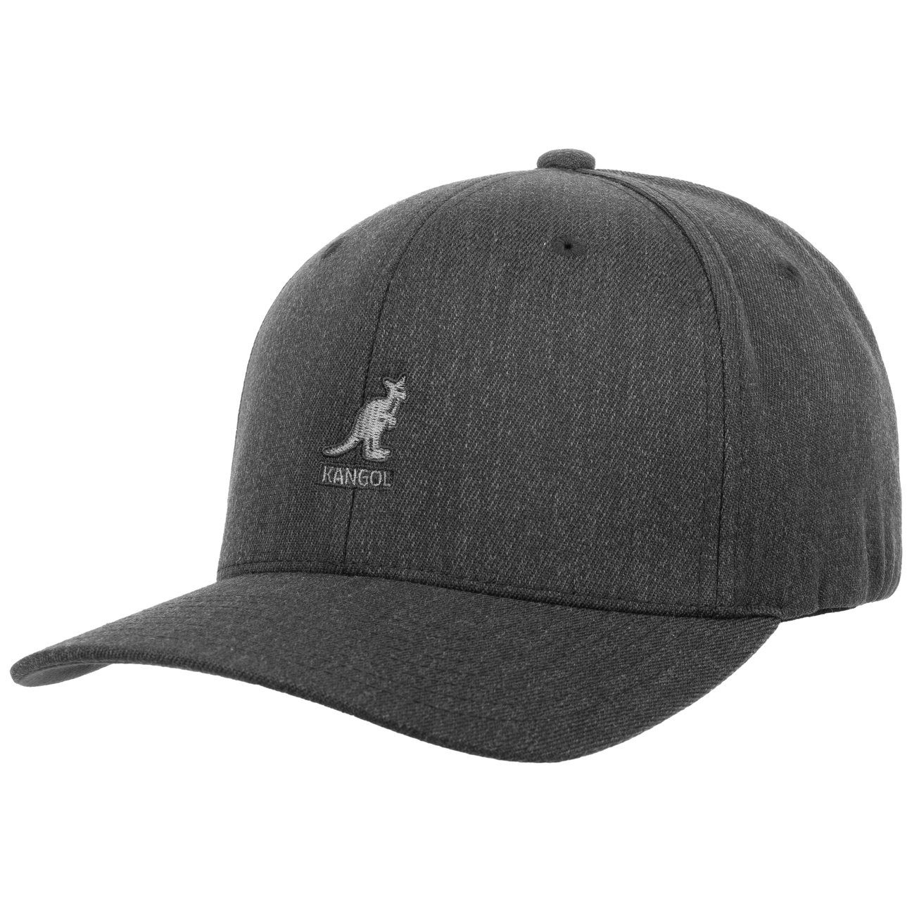 Kangol Baseball Cap (1-St) Baseballcap Hinten geschlossen dunkelgrau