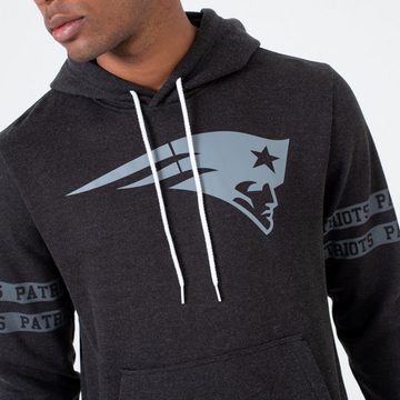 New Era Troyer New Era NFL NEW ENGLAND PATRIOTS Tonal Black Hoodie Pullover