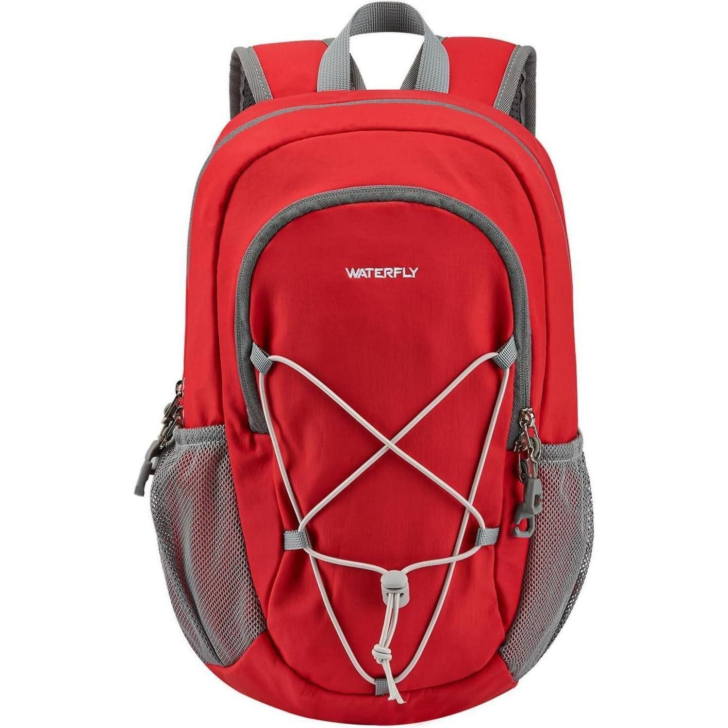 Wanderrucksack Rucksack Wanderrucksack 12L Leicht Brustschnalle Herren Rot