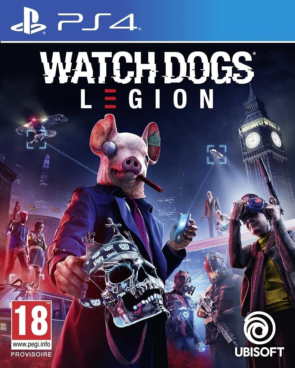 USK 18 - PS4 Watch Dogs Legion - Re-Sealed - Disc NEU !! - Ubisoft (Blu-ray Disc), PlayStation 4