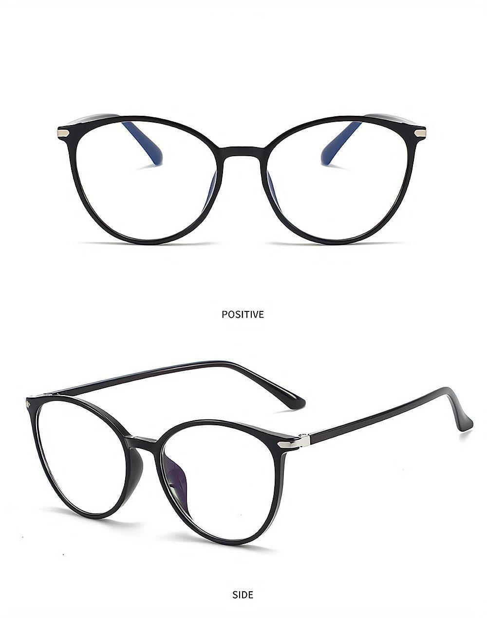 anti PACIEA bedruckte presbyopische Rahmen Mode Lesebrille blaue Gläser