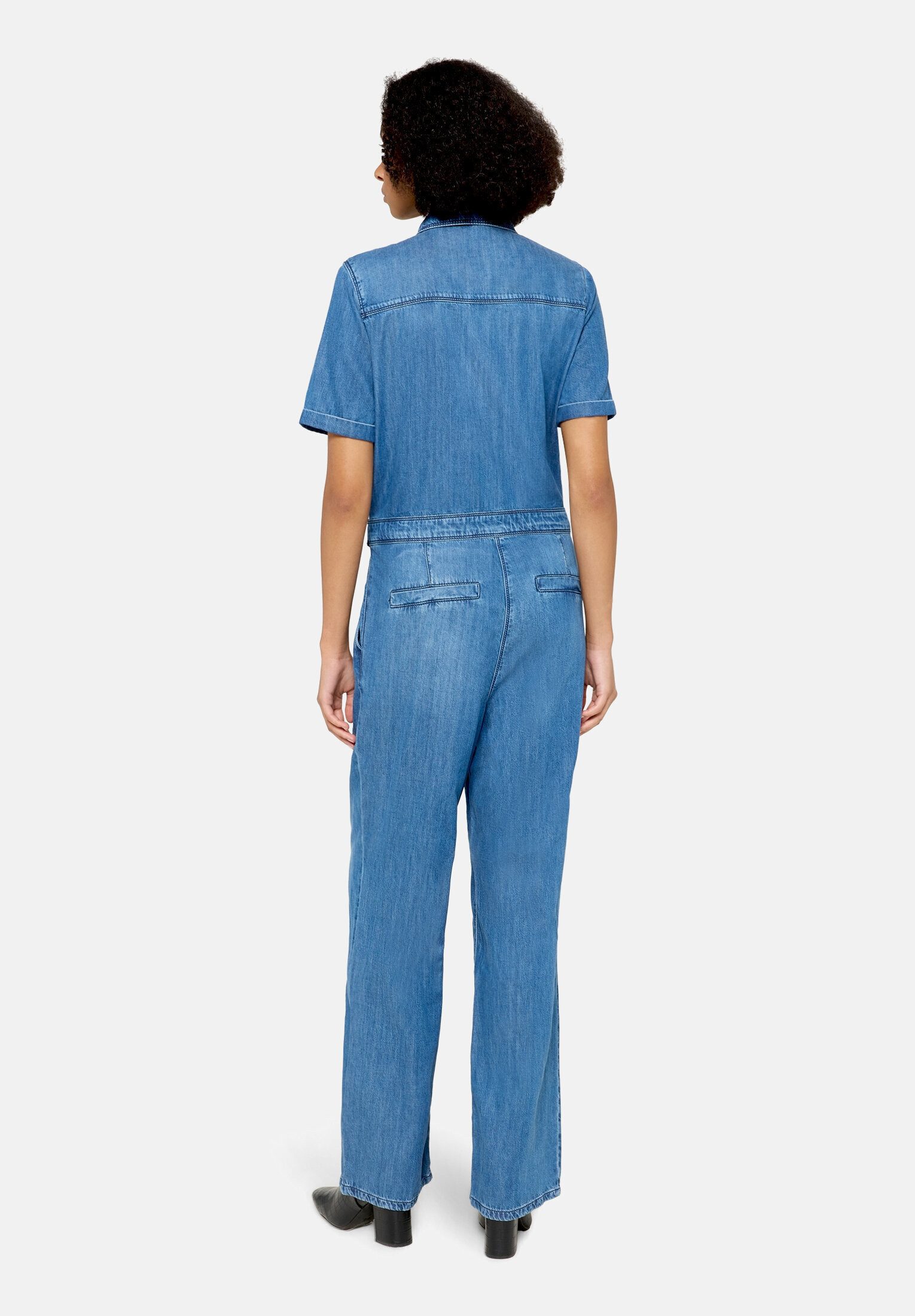Cartoon Overall Damen mit Bindegürtel (1-tlg) Design