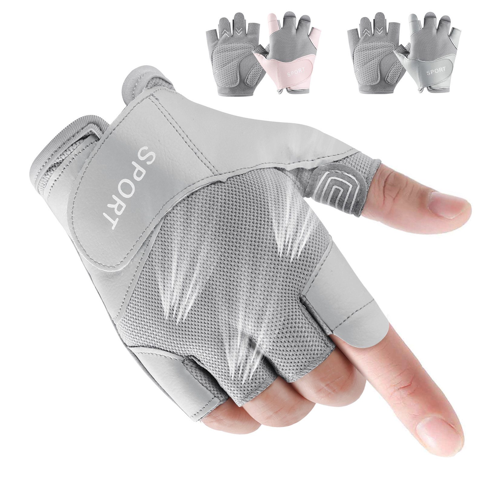 SERBASIC Trainingshandschuhe Fitness Handschuhe, Anti-Rutsch für günstig online kaufen