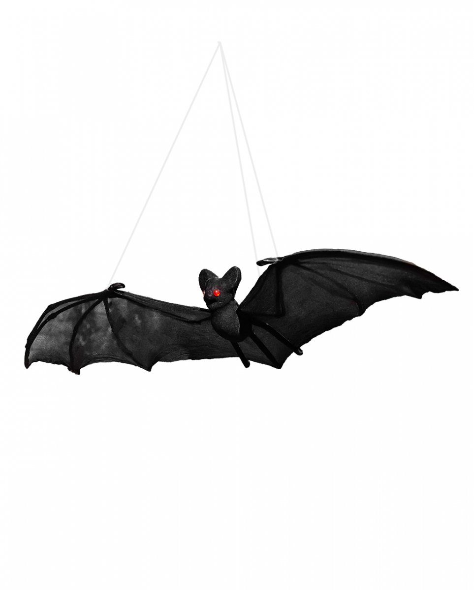 Horror-Shop Dekofigur Vampir Fledermaus mit Nylon-Flügeln als klassische