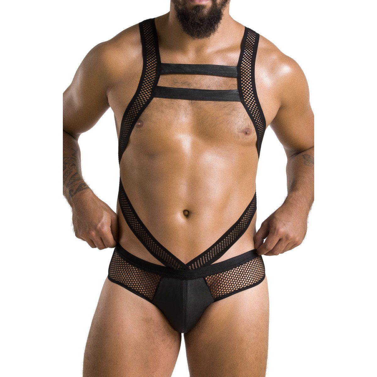 Passion Menswear Body PM VICTOR black (L/XL,S/M,XXL) - 045 body