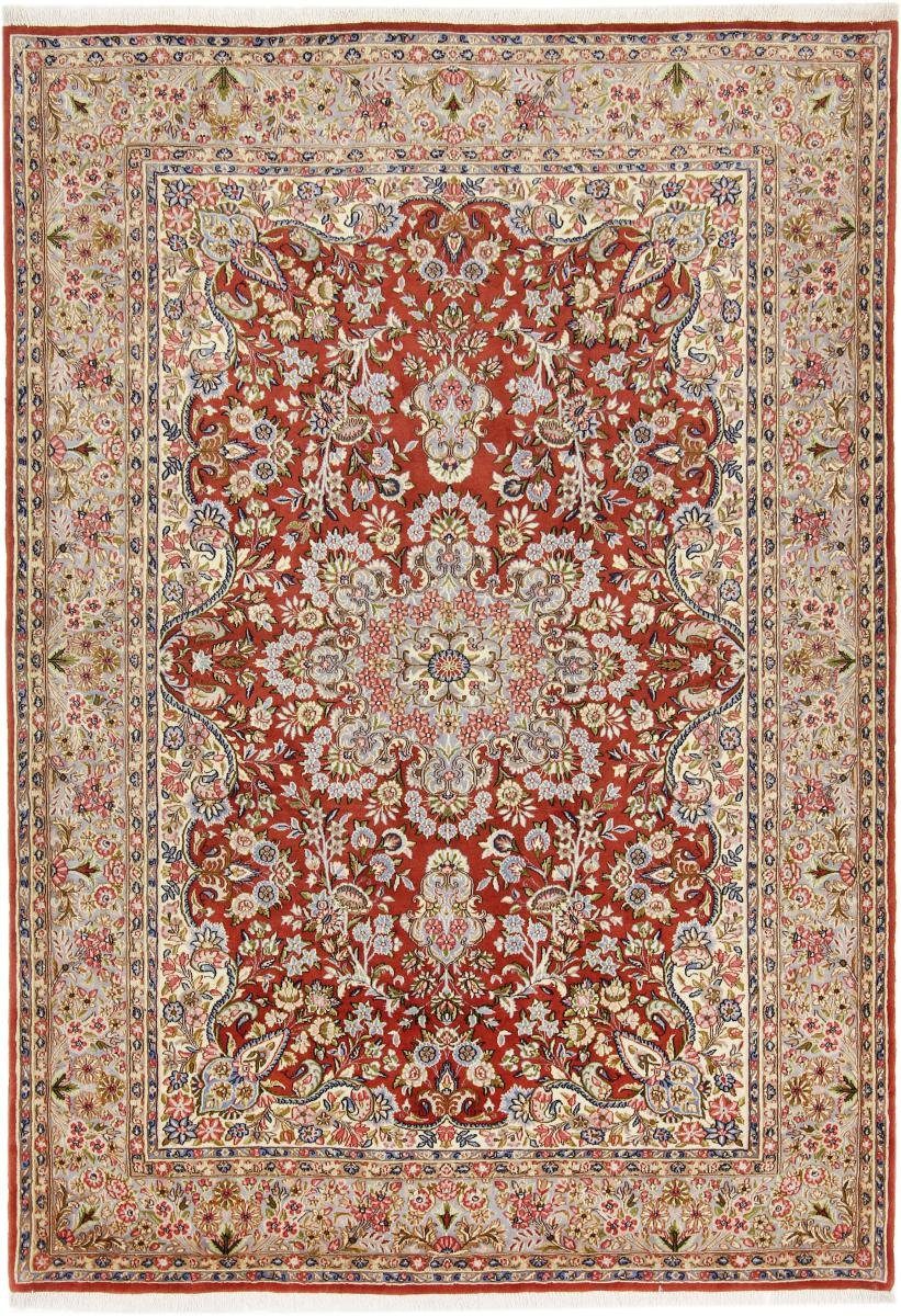 Orientteppich Kerman Sherkat 184x260 Handgeknüpfter Orientteppich / Perserteppich, Nain Trading, rechteckig, Höhe: 12 mm