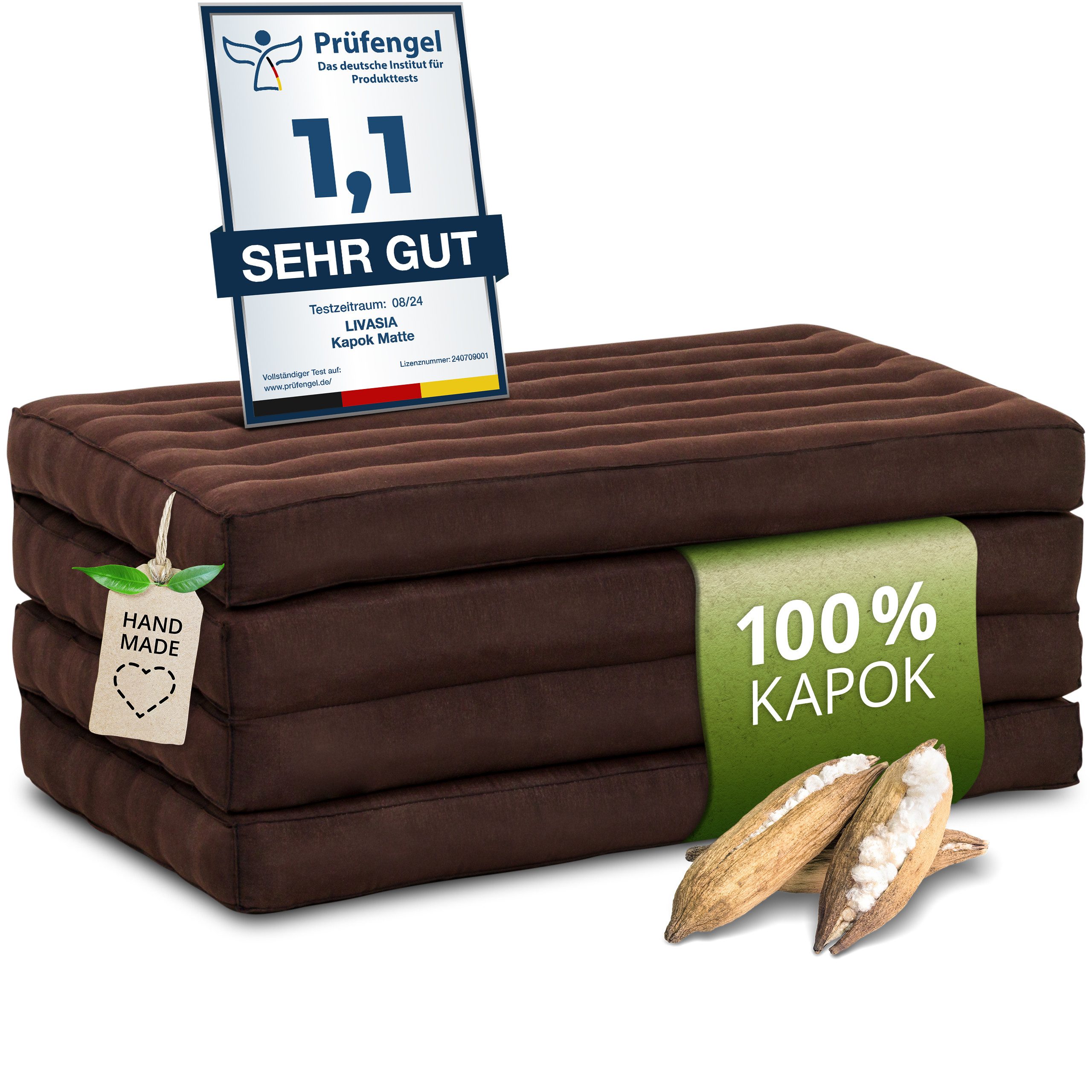 Klappmatratze Klappmatratze 80 cm (Basic) vegan und günstig online kaufen