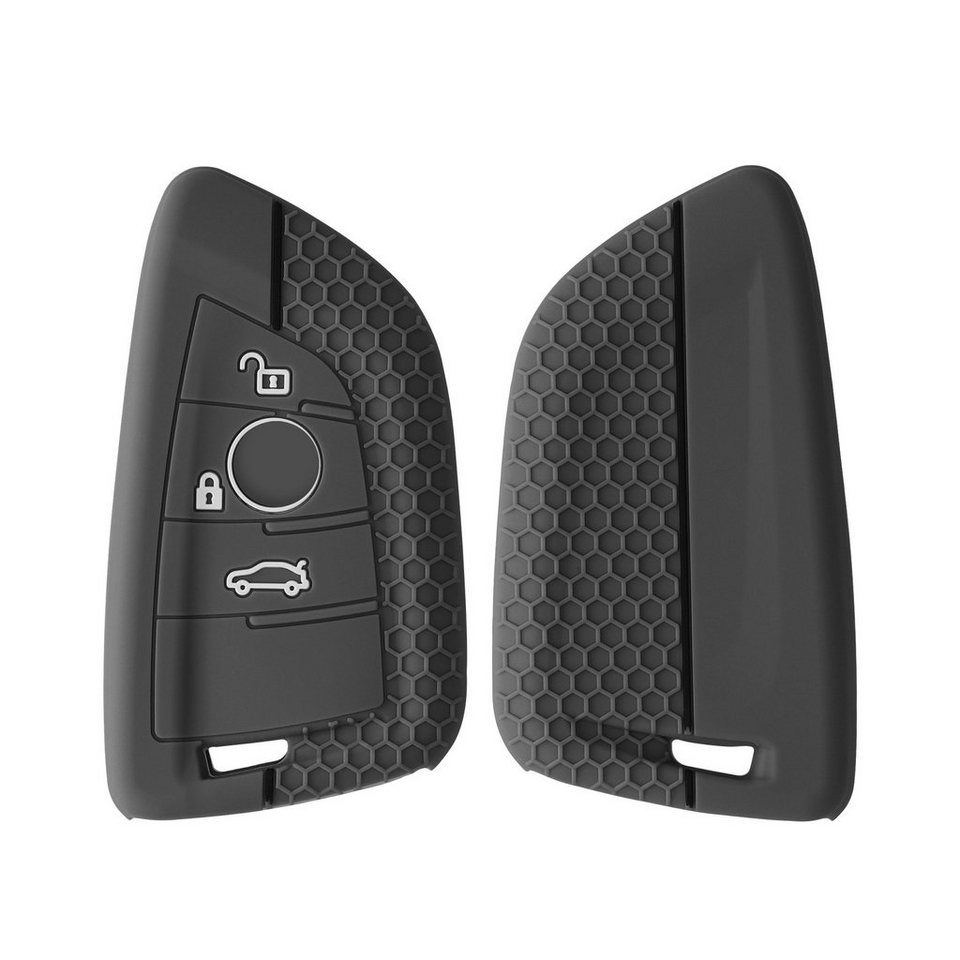 kwmobile Schlüsseltasche Autoschlüssel Silikon Hülle für BMW,  Schlüsselhülle Schlüssel Case Cover