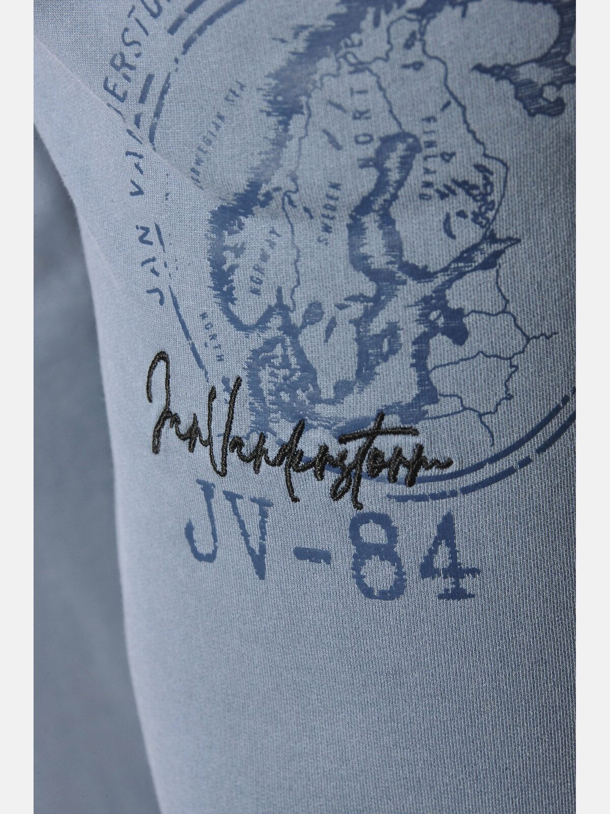 Jan Vanderstorm Jogginghose HJAFRED mit Nordischem-Print am Bein