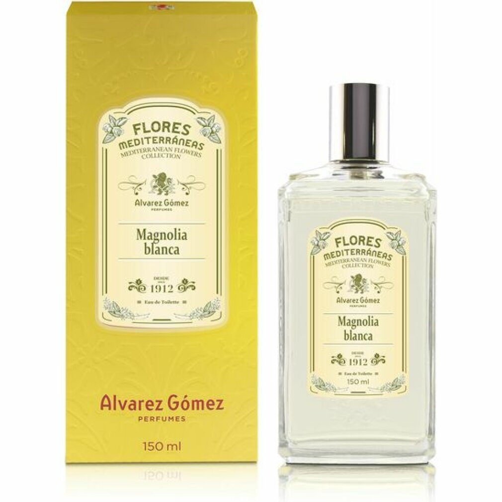 Alvarez Flowers White Gomez 150ml Magnolia Gomez EDT Extrait Parfum Alvarez Mediterranean