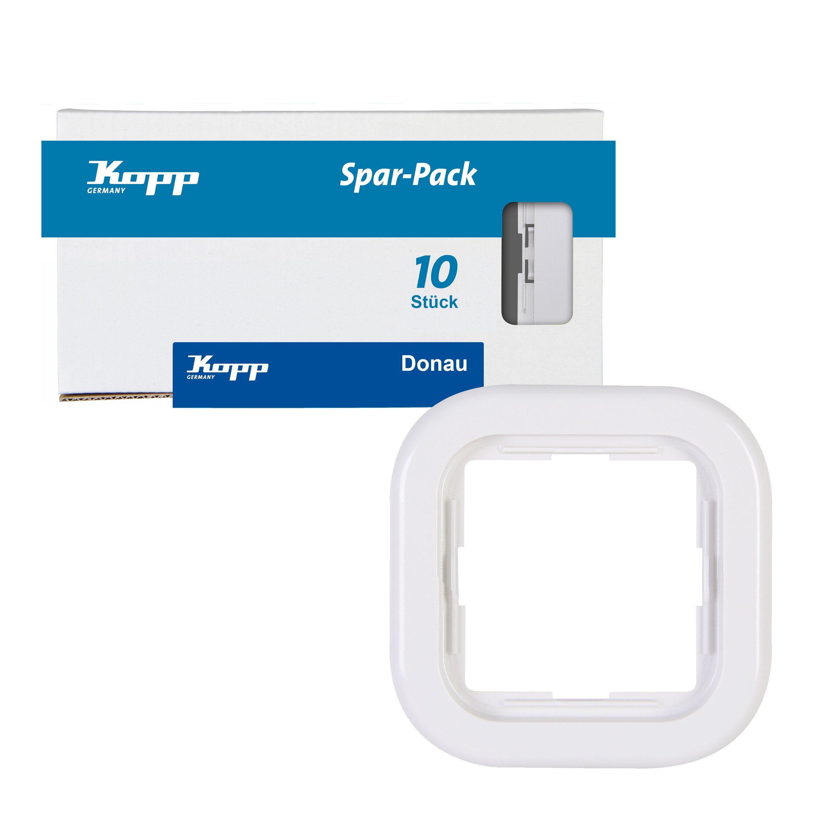 Kopp Schalter Donau (Spar-Set, 10-St)