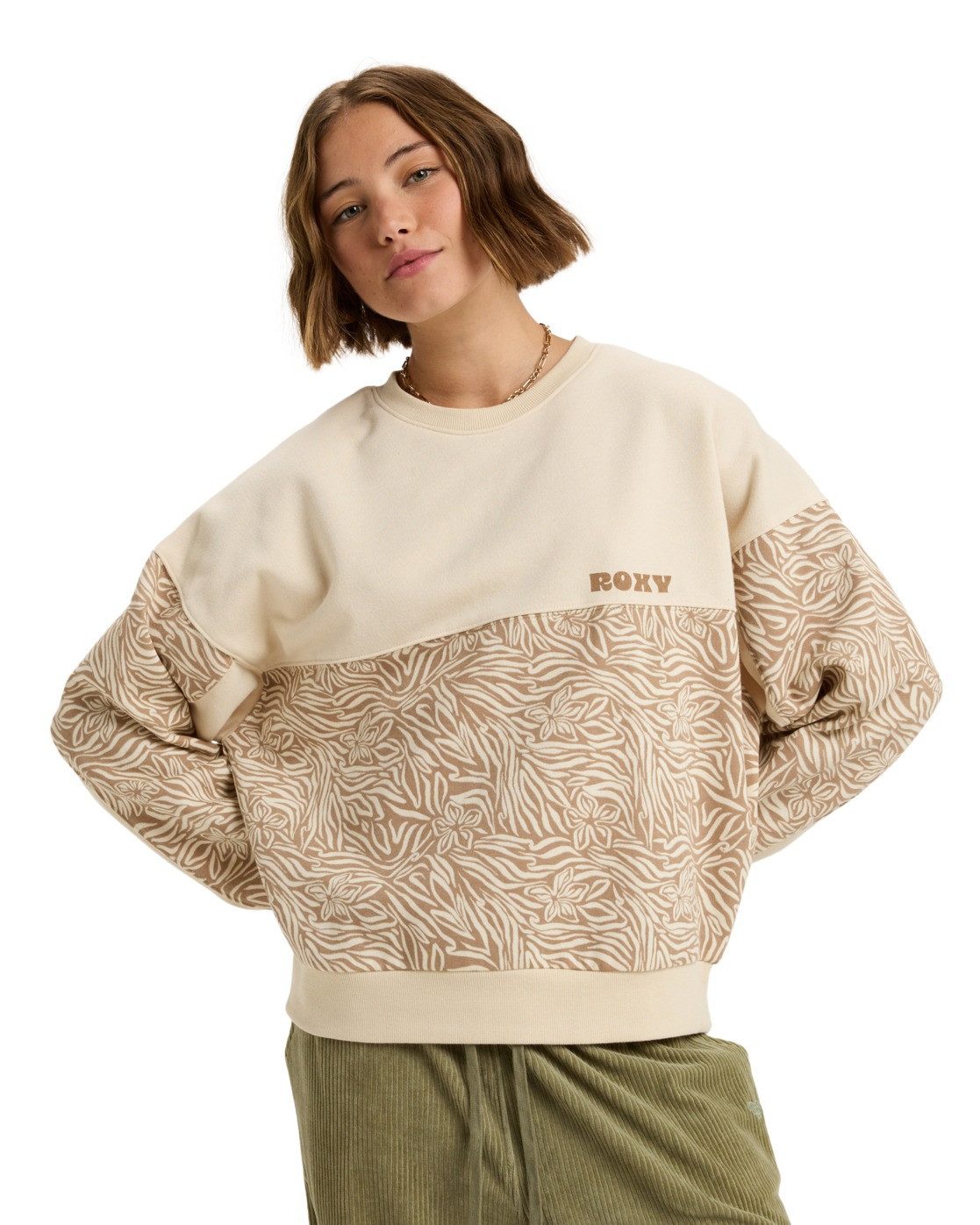 Roxy Fleecepullover Gone Wild Block