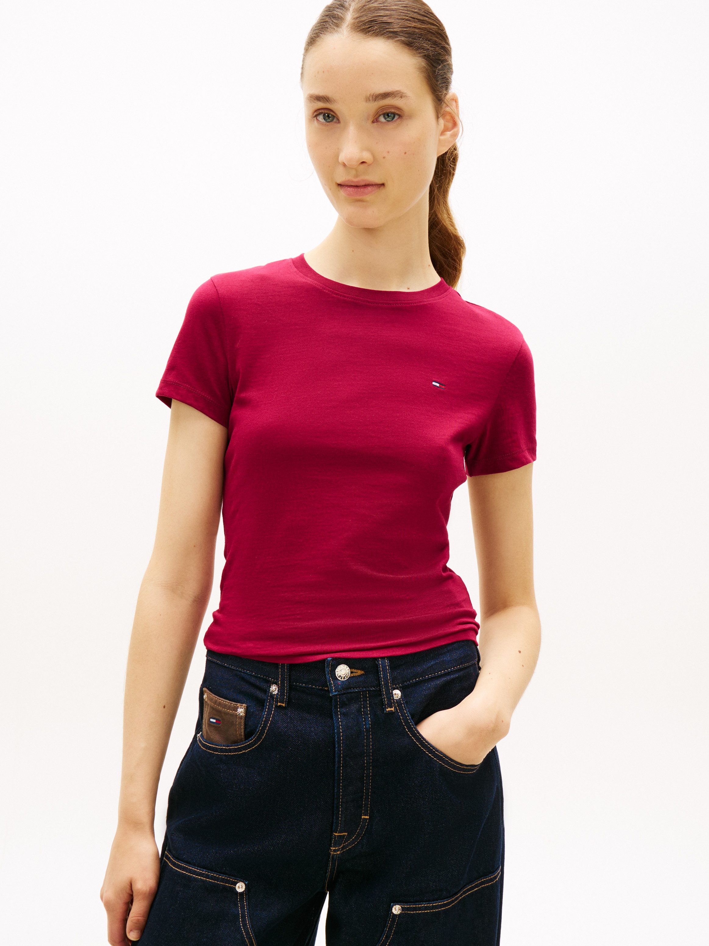 Tommy Jeans Kurzarmshirt TJW 3PACK C-NECK günstig online kaufen