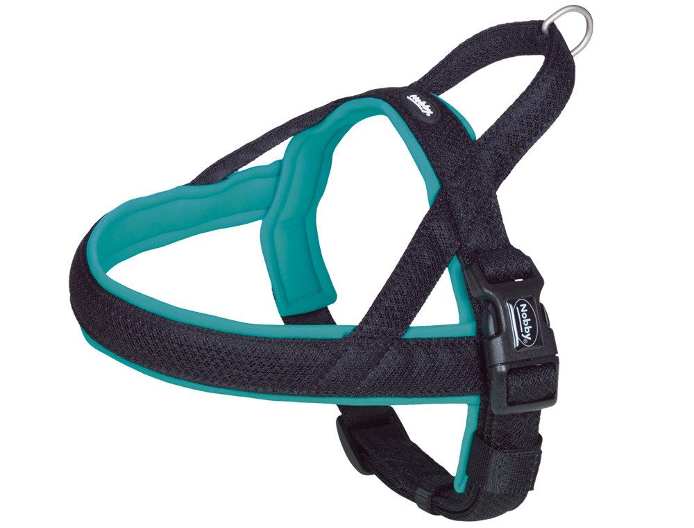 Nobby Maulkorb Nobby Norweger-Hundegeschirr Mesh Preno türkis, Nylon