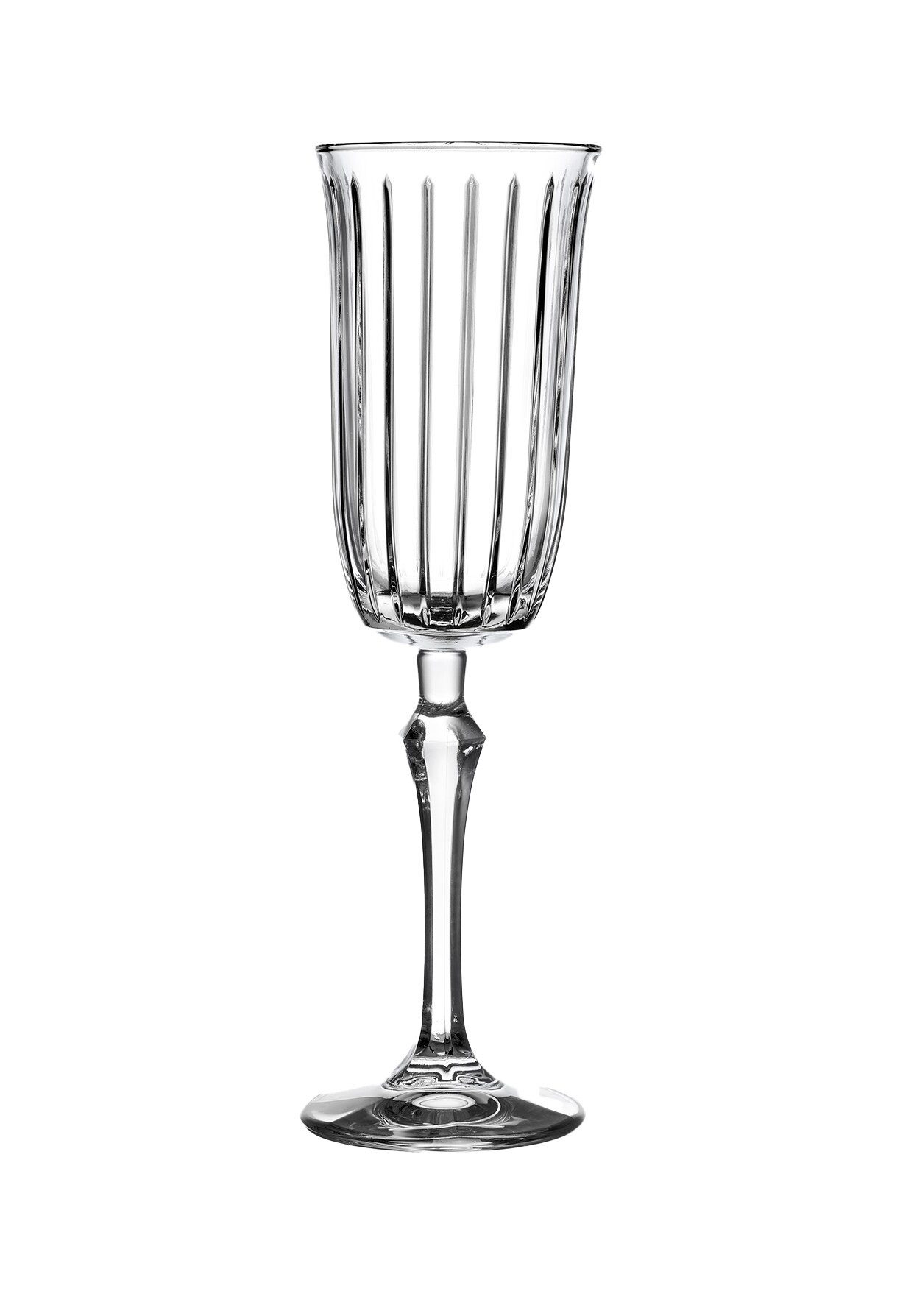 Pasabahce Sektglas Joy Champagne Flute 175 ml, 4-tlg., Glas, Schlanke Form für stilvollen Sekt- und Champagnergenuss