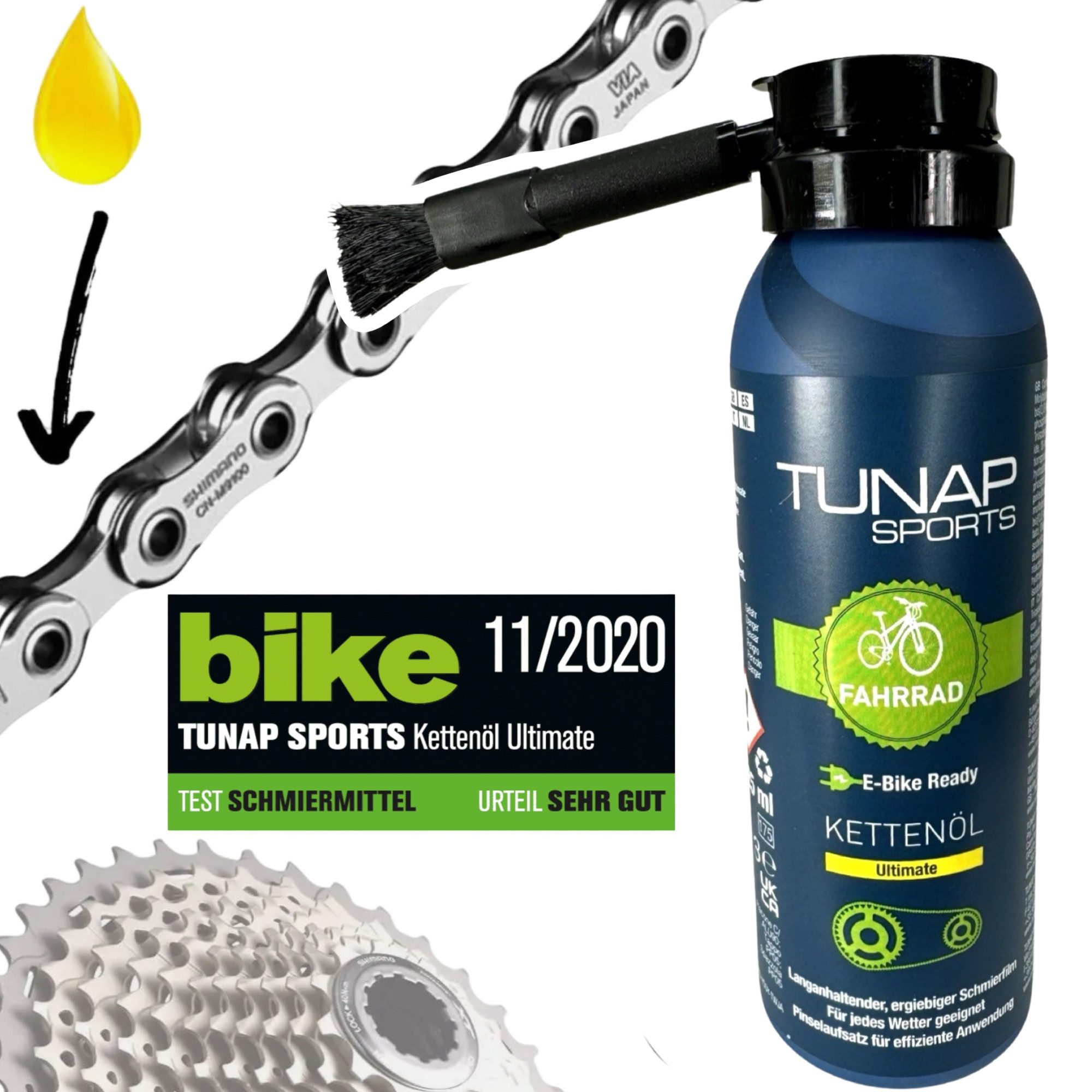 Tunap Fahrrad-Montageständer Tunap Ultimate Fahrrad Kettenöl 125ml Fahrrad günstig online kaufen