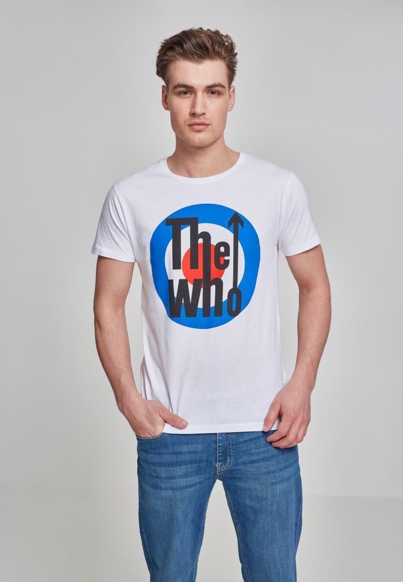 Merchcode T-Shirt Herren The Who Classic Target Tee (1-tlg) white