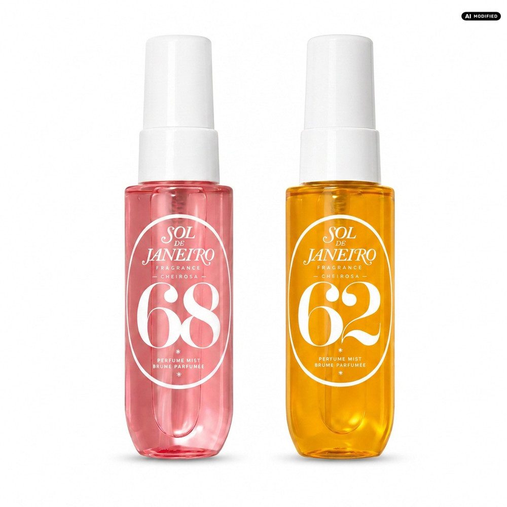 Sol de Janeiro Gesichts- und Körperspray Sol de Janeiro Cheirosa 68 und 62 Perfume Mist Duo, Zwei beliebte Cheirosa Düfte im praktischen Travel Duo