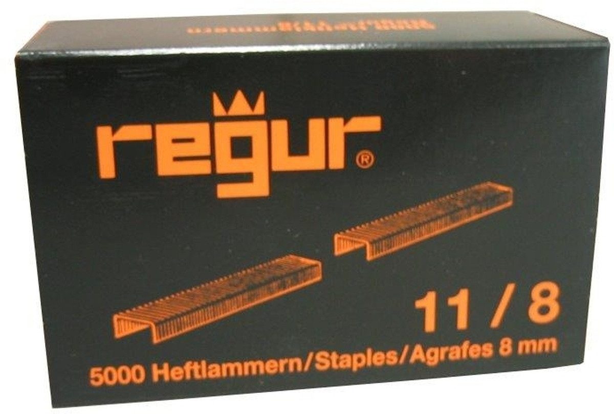 Regur Heftklammer Heftklammern für Tacker MP-10 11/8 VE=5000 Stück