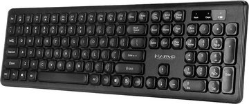 MARVO Marvo Wireless/kabellose Tastatur und Maus Tastatur- und Maus-Set